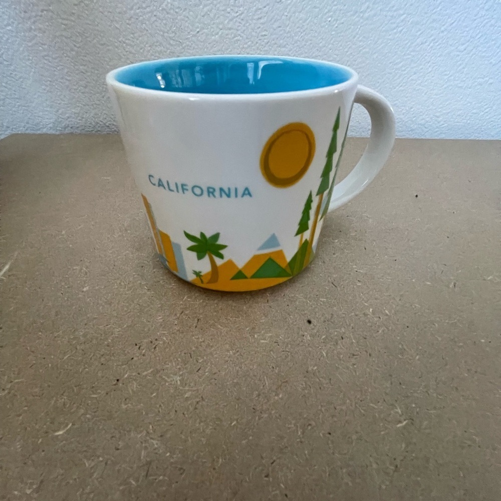 Starbucks Coffee California Mug You Are Here Collection Ceramic 14oz